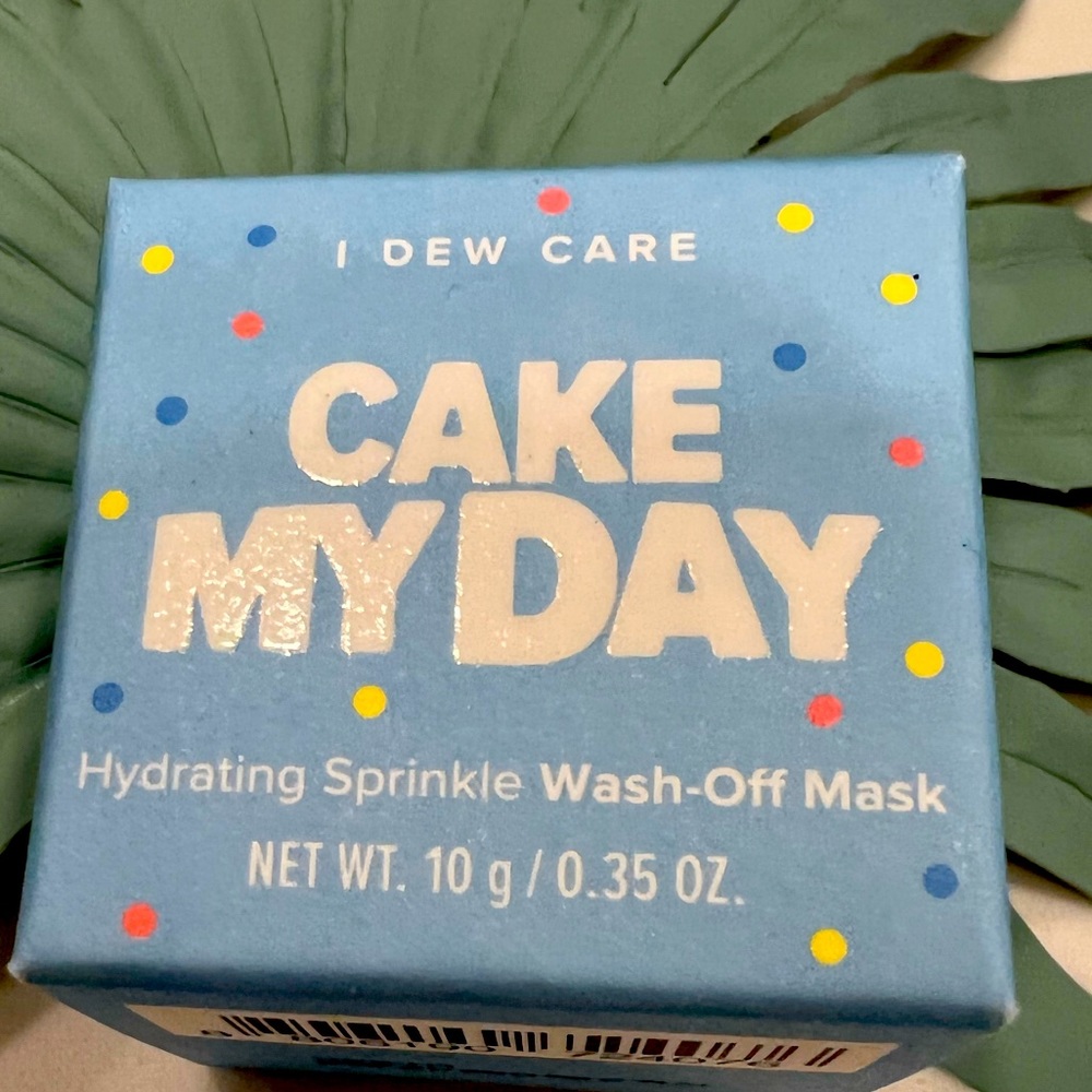 🎄5/$25 New! I Dew Care "Cake My Day" Hydrating Mask Vegan BNIB